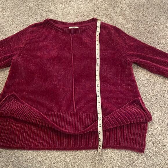 Style & Co soft cozy Sweater Purple pink size medium - Picture 3 of 6